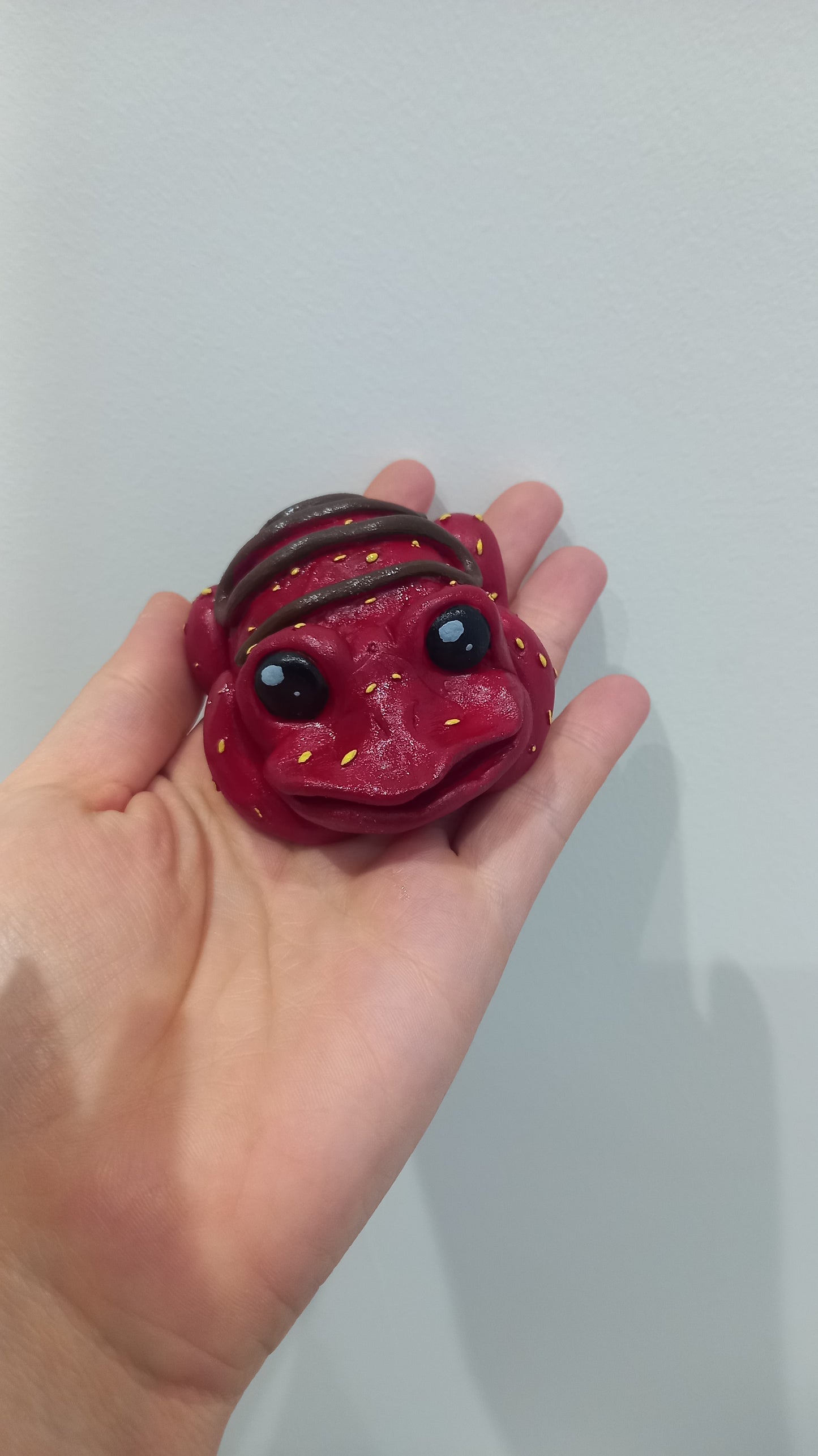 Strawberry frog
