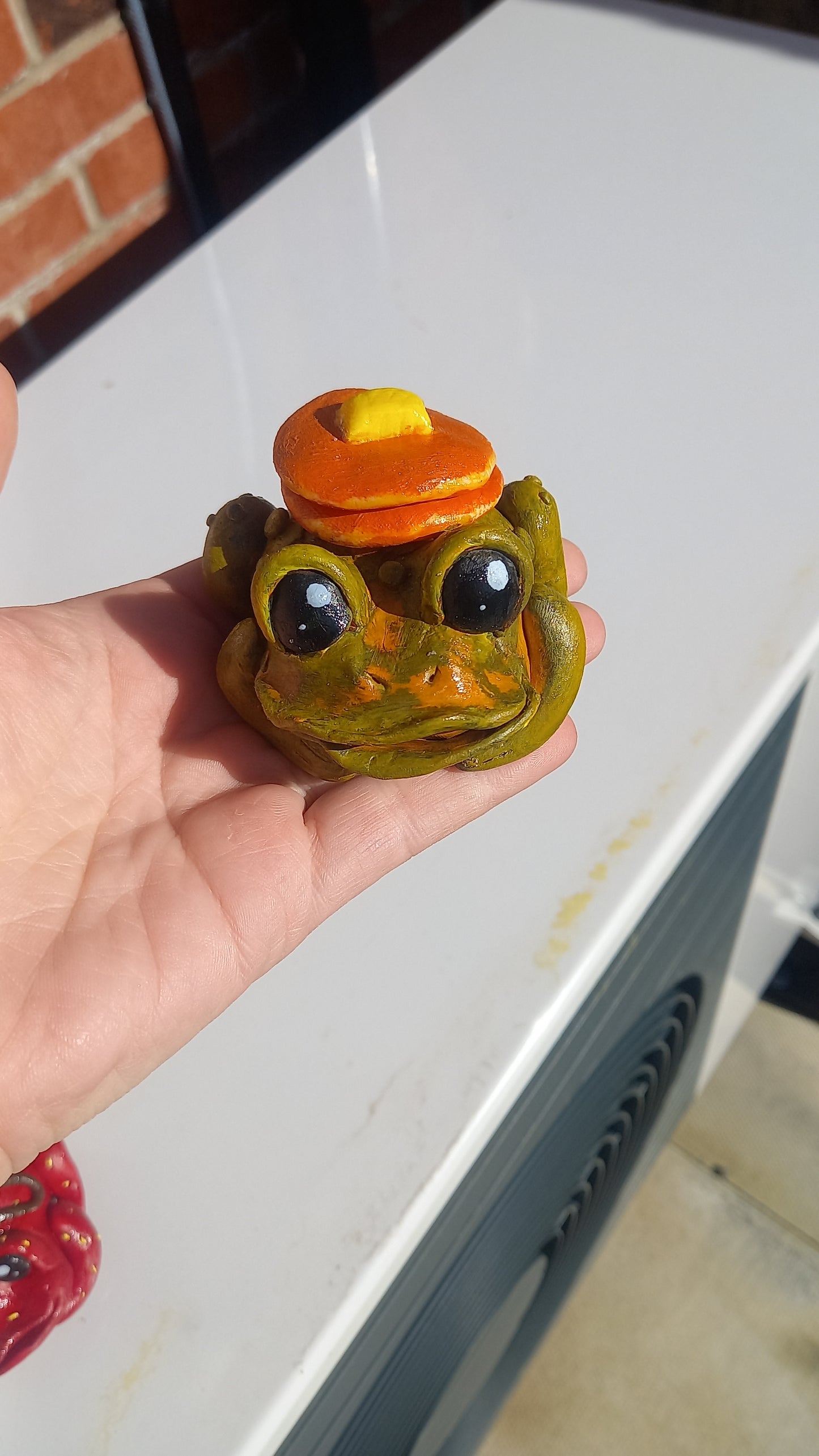 Pancake frog
