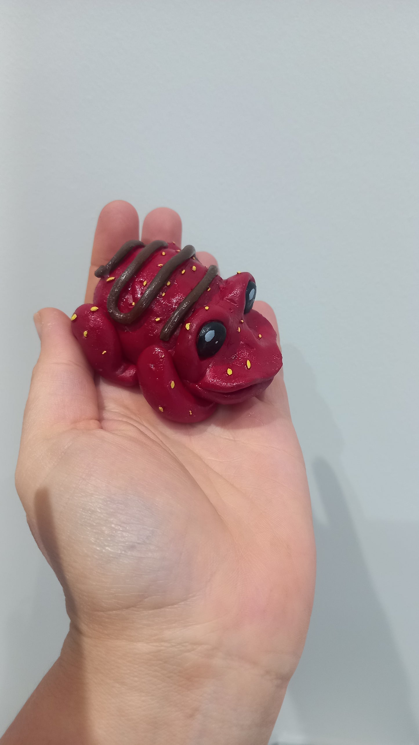 Strawberry frog